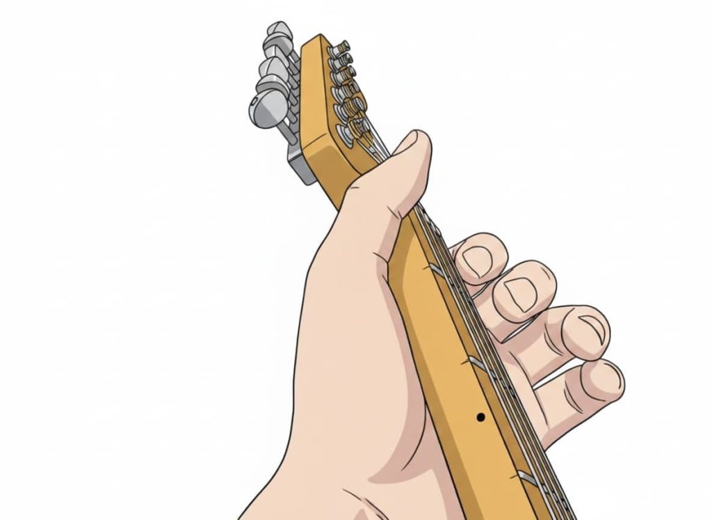 GeminiNanoBananaでAI加工した「手首の脱力(ターン3)」の説明画像