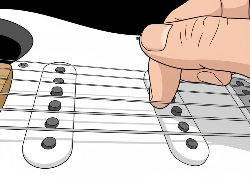 GeminiNanoBananaでAI加工した「人差し指でアップピッキングしている」画像